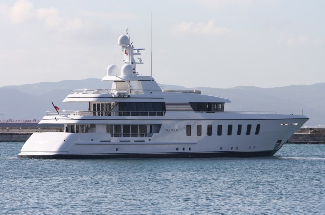 Feadship F45 Gladiator (ex Sirius) - Photo Credit Giovanni Romero