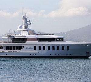 Feadship F45 Vantage superyacht Gladiator in Gibraltar 