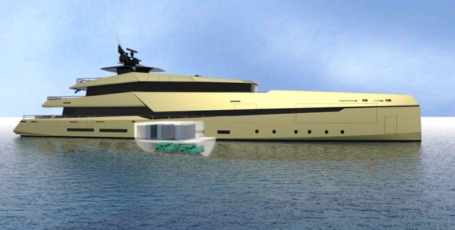 Ghost G180 hybrid superyacht by Ghost Yachts 