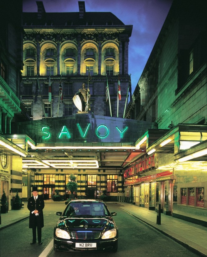 London's Savoy Hotel - Credit Savoy Hotel