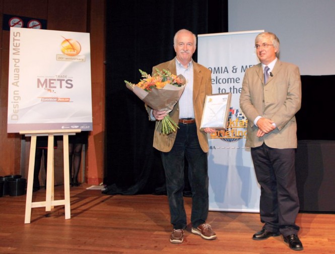 METS 2010 Navionics wins DAME Award