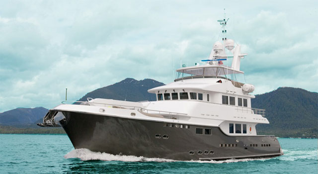 Motor yacht CaryAli, Nordhavn’s 86’ series luxury expedition yacht