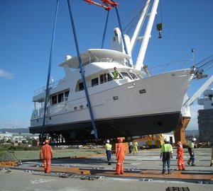 New Outer Reef 70 motor yacht AROONA delivered