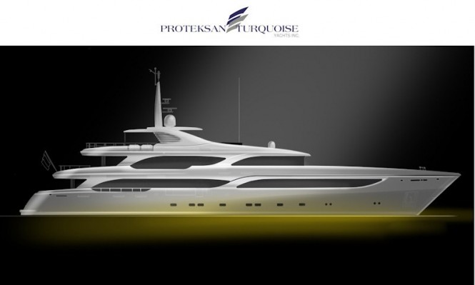 Proteksan Turquoise 50m motor yacht, Hull number NB56 - Project Thunder