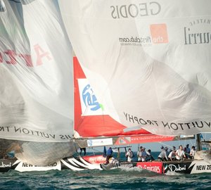  Louis Vuitton Trophy Dubai: Day 5, Split Races Bunch Leaderboard
