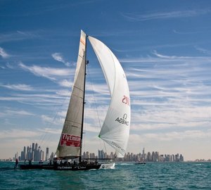  Louis Vuitton Trophy Dubai: Day 6, Kiwis Defeat Sweden to Retain Second Place