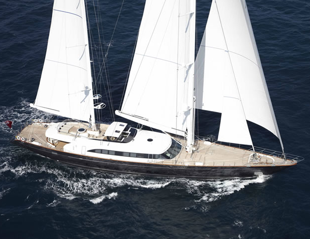 Sailing yacht Panthalassa by Perini Navi