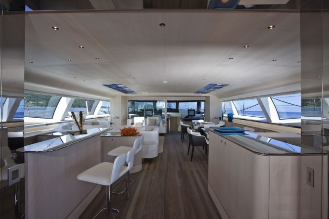 Sailing yacht Zefira Salon Sailing yacht Zefira Salon