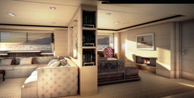 Superyacht Told U So Main Salon (alternate view)
