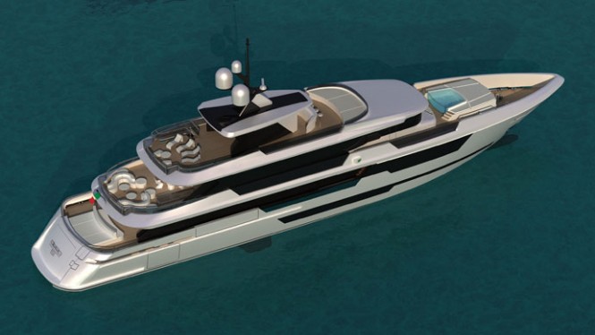 Superyacht project Deep 51 by Mondo Marine and Giugiaro Architettura