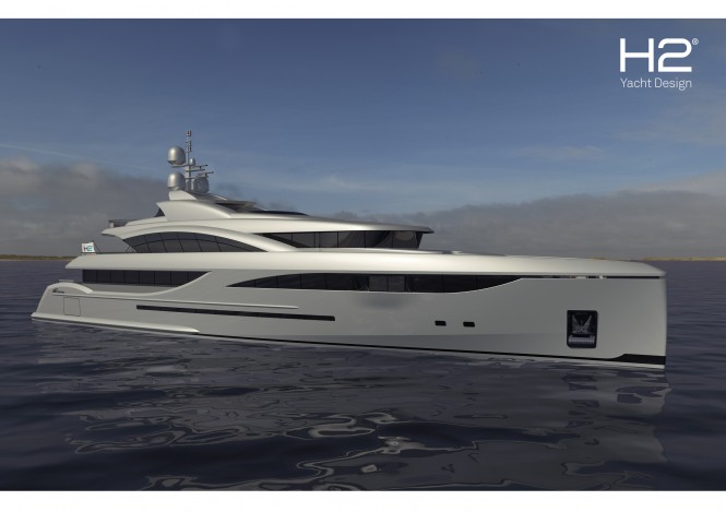 55m Motoryacht by ICON Yachts and H2 Design Studio