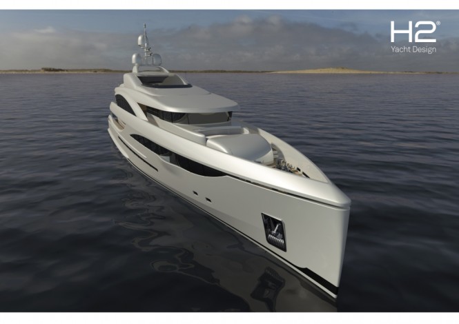 55m Superyacht by ICON Yachts and H2 Design Studio
