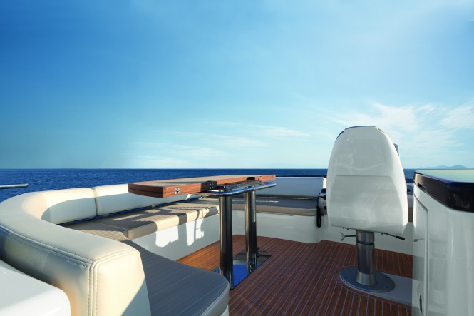 Azimut Magellano 50 Flybridge - Credit Azimut Yachts