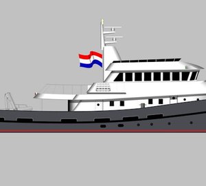 Balk Shipyard and Felix Buytendijk Yacht Design’s 36m explorer motor yacht.