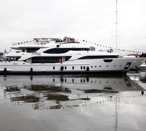 Benetti launch First Crystal 140′ motor yacht