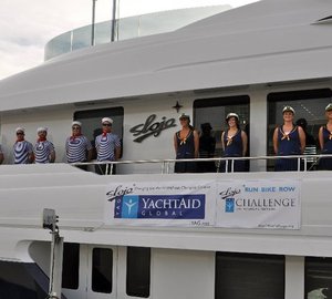 Motor yacht SLOJO YAG Challenge: 2010 Transpacific Triathlon to Benefit YachtAid Global® Completed