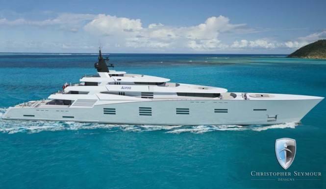 Explorer Motor Yacht ALPINE by Christopher Seymour Designs