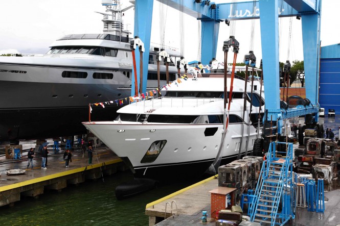 First Crystal 140′ motor yacht by Benetti