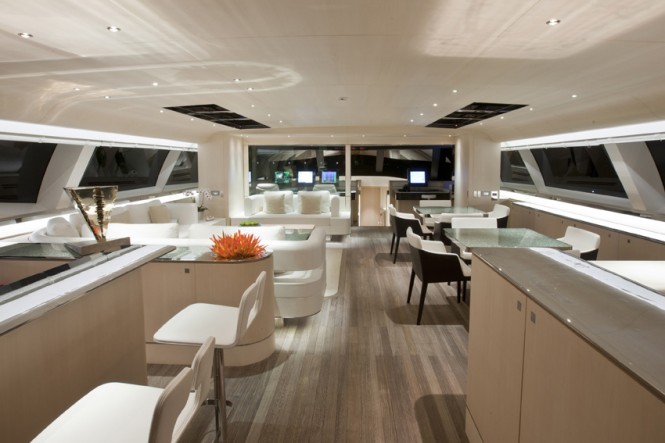 Fitzroy Sailing yacht Zefira Interior by Remi Tessier