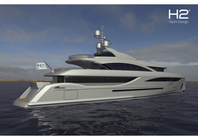 ICON Yachts and H2 Design Studio New 5 Deck 55m Motoryacht