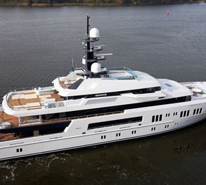 Lürssen Motor Yacht Hermitage Undergoes Seatrial
