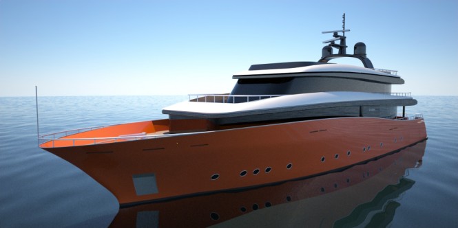 Motor yacht Leviathan by 2pixel studio & Navtec Marine  
