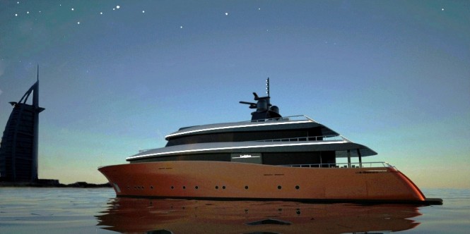 Superyacht Leviathan by 2pixel studio & Navtec Marine