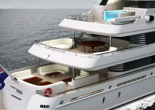 Motor yacht Newcastle 5500 Exterior Levels