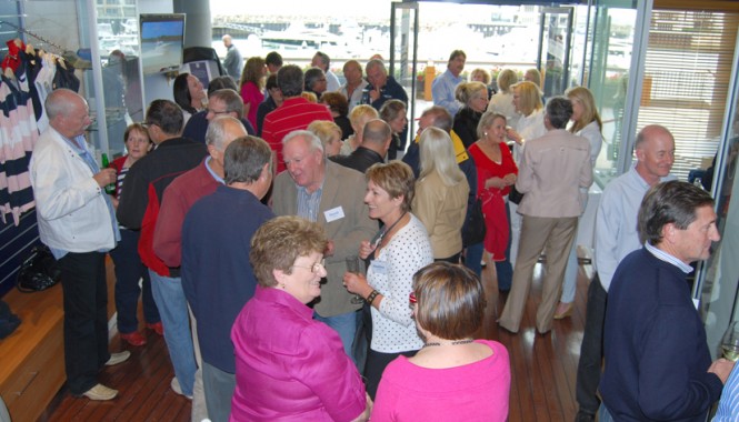 Riviera owners and enthusiasts celebrate the opening of R Marine South Australia