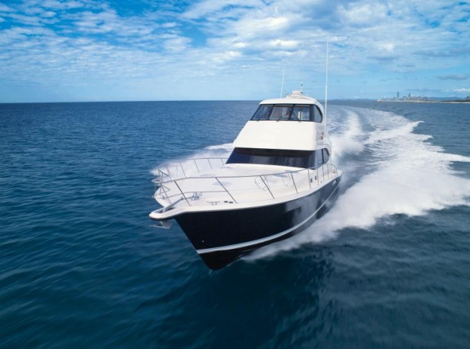 Riviera’s new 61 Series II Flybridge model for 2011