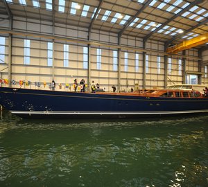 Sailing yacht Christopher launched at Pendennis