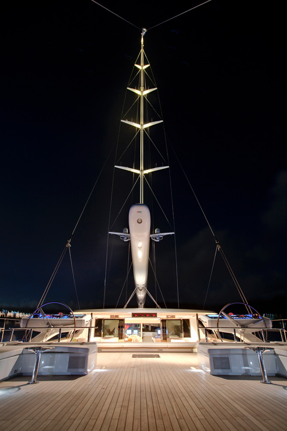 Superyacht Zefira built by Fitzroy Yachts 