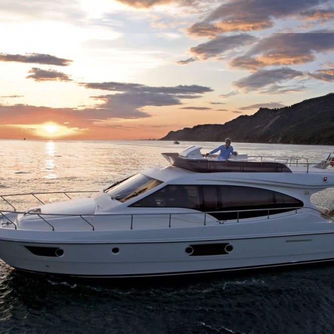 The Ferretti 500 motor yacht - Ferretti yachts 