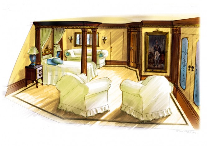 112m Motor yacht Centurion Design by Sigmund Yacht Design