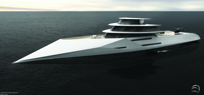 Sigmund Yacht Design's 112m Superyacht Centurion Design 