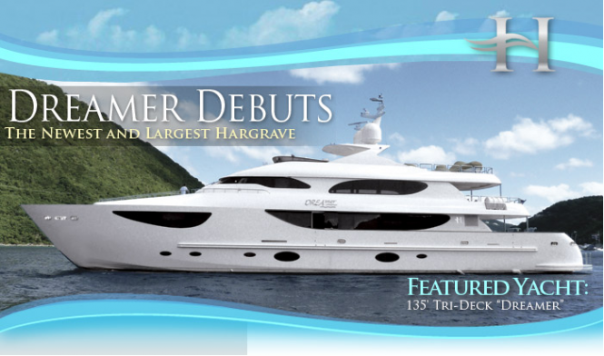 135' motor yacht DREAMER The Newest Flagship by Hargrave
