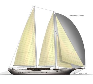 40m Sailing yacht ZanZiba in build at Archipelago Yachts