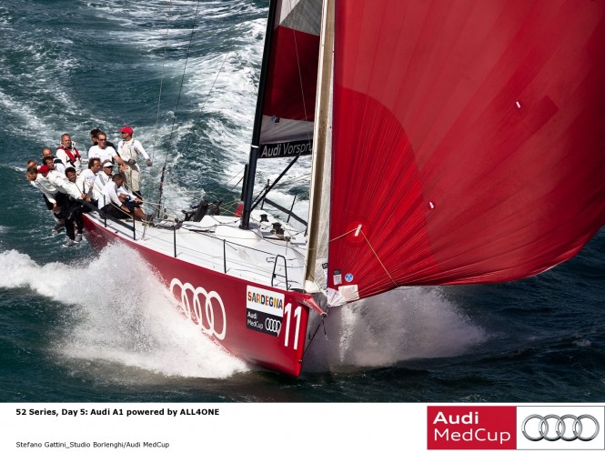 52 Series Day 5 Audi A1 powered by ALL4ONE  © Stefano Gattini Studio Borlenghi Audi MedCup