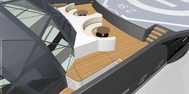 84m Motor Yacht Project Freedom by Espen Oeino Bridge Deck Forward