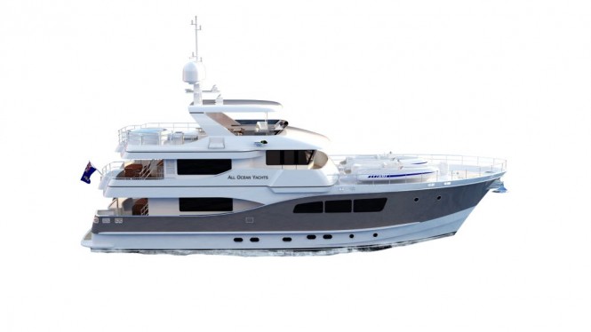 Explorer Motor Yacht by All Ocean Yachts and Luiz de Basto designs 