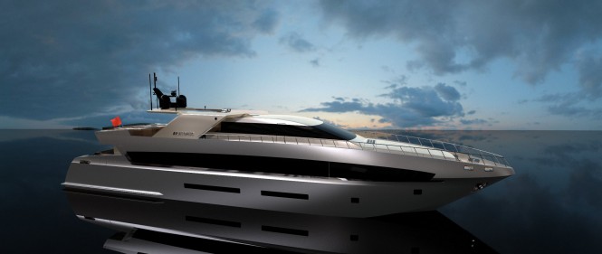 ANATOMIC 42m motor yacht by Tiranian Yachts 