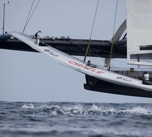 America's Cup winning trimaran USA 17 bound for San Francisco
