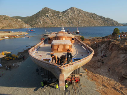 Balk Shipyard to outfit 65-metre classic schooner Mikhail S. Vorontsov