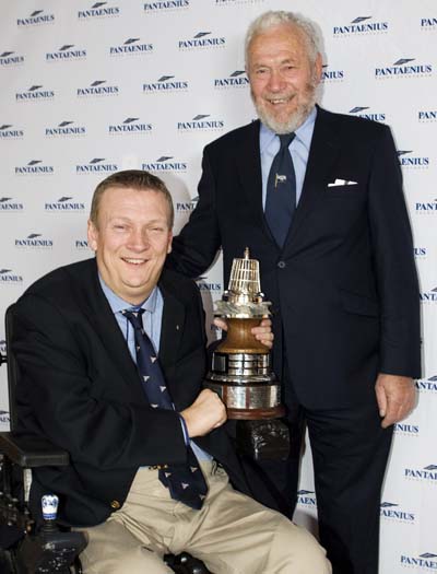 British yachtsman Geoff Holt MBE won the coveted title of YJA Pantaenius Yachtsman of the Year for 2010 Photo Credit onEdition