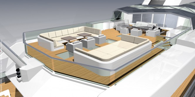 Motor Yacht Project Freedom by Espen Oeino - Bridge Deck Motor Yacht Project Freedom by Espen Oeino - Bridge Deck