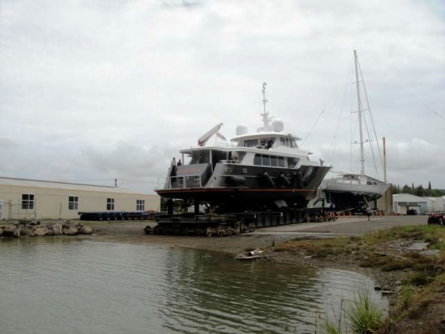 Motor yacht Black Pearl by Diverse Projects launching