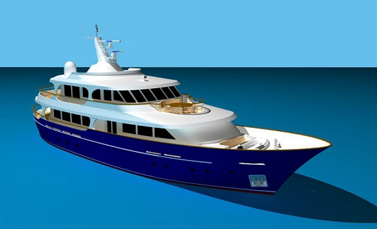 Motor yacht Jericho design by Diana Yacht Design