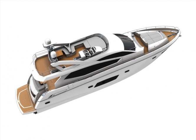 New Manhattan 73 motor yacht launched at London International Boat Show