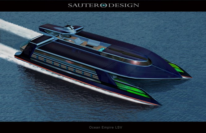 Ocean Empire LSV by Sauter Carbon Offset Design - The World’s First Self Sufficient Zero Carbon Superyacht