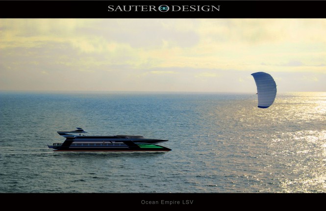 Ocean Empire LSV by Sauter Carbon Offset Design - The World’s First Self Sufficient Zero Carbon Superyacht